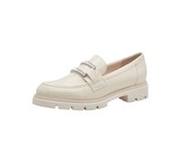 MARCO TOZZI Damen Slipper 2-24701-44, Mocassino Donna, Cream Patent, 38 EU