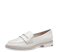 MARCO TOZZI Damen Slipper 2-24706-44, Mocassino Donna, Cream Patent, 39 EU