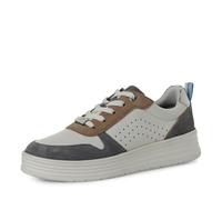 MARCO TOZZI Damen Sneaker 2-23700-44, Scarpe da Ginnastica Donna, White/Lt.Blue, 39 EU