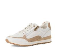 MARCO TOZZI Damen Sneaker 2-23719-44, Scarpe da Ginnastica Donna, White/Dune, 36 EU