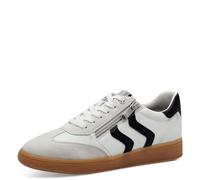MARCO TOZZI Damen Sneaker 2-23739-44, Scarpe da Ginnastica Donna, White/Black, 38 EU