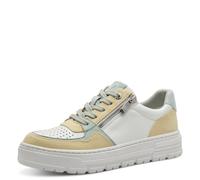 MARCO TOZZI Damen Sneaker 2-23755-44, Scarpe da Ginnastica Donna, White/Mint, 37 EU