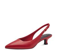 Marco Tozzi Décolleté da Donna Morbido Plantare Feel Me Fodera Morbida vegane Sintetiche, Rosso (Red), 42 EU