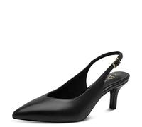 Marco Tozzi Décolleté da Donna Morbido Plantare Feel Me Pelle Fodera Morbida a Punta, Nero (Black), 39 EU