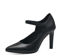 MARCO TOZZI Décolleté Donna a Punta con Cinturino, Black, 39 EU