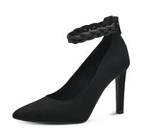 MARCO TOZZI Décolleté Donna a Punta con Cinturino Eleganti, Black, 39 EU