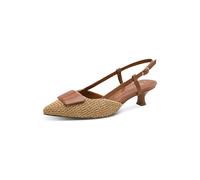 MARCO TOZZI Décolleté sling cognac / mocca Donna MARCO TOZZI 40