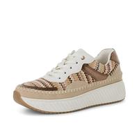 MARCO TOZZI Damen Sneaker 2-23733-44, Scarpe da Ginnastica Donna, Cream Comb, 37 EU