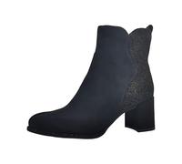MARCO TOZZI Donna 2-25095-41, Stivaletto, Colore: Nero e Oro, 39 EU