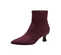 Stivaletto Marco Tozzi donna con tacco a clessidra basso Tronchetto donna in ...