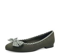 MARCO TOZZI Donna Ballerina Fiocco Zeppa Alla Moda Rotondo 2-22180-41