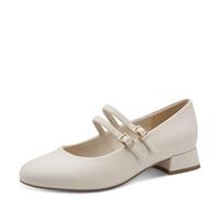 Marco Tozzi Donna Décolleté Morbido Feel Me Plantare Morbida Fodera Interna Moderno, Beige (Cream), 40 EU