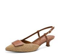MARCO TOZZI Décolleté sling cognac / mocca Donna MARCO TOZZI 40
