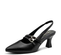 MARCO TOZZI Donna Décolleté Morbido Feel Me Plantare Morbida Fodera Interna Vegano Moderno, Nero (Black), 40 EU