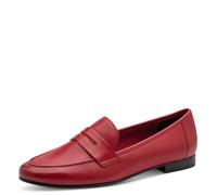 MARCO TOZZI Donna Slip-On Morbido Feel Me Plantare Pelle Morbida Fodera Comodo, Rosso (Red), 40 EU