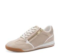 MARCO TOZZI Donna Sneaker Morbida Soletta Feel Me Estraibile Morbida Fodera Interna Moderno, Beige (Dune), 39 EU