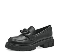 MARCO TOZZI mocassini da donna vegani senza tacco con plateau color nero (black) 38 EU