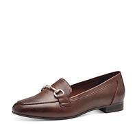 MARCO TOZZI Mocassini Donna con Tacco Eleganti, Marrone (Chestnut), 41 EU