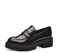 MARCO TOZZI Mocassini Donna con Zeppa Classici, Mocca Patent, 41 EU