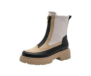 MARCO TOZZI Mode-Stiefel 2-25471-45, Stivali alla Moda Donna, Nero Crema, 40 EU