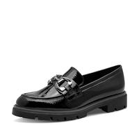 MARCO TOZZI Pantofole da Donna 2-24700-43, Mocassino, Black Patent, 38 EU