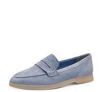 MARCO TOZZI Pantofole da donna in pelle eleganti, Polare, 40 EU