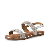 MARCO TOZZI Sandale 2-28142-44, Donna, Silver Comb, 39 EU