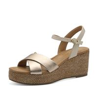 MARCO TOZZI Sandale 2-28397-42, Donna, Platinum Comb, 38 EU