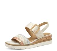 MARCO TOZZI Sandale 2-28712-44, Donna, Dune Met.Comb, 37 EU