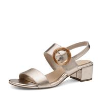 MARCO TOZZI Sandale mit Absatz 2-28219-44, Tacco Donna, Platinum, 38 EU