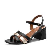 MARCO TOZZI Sandale mit Absatz 2-28337-44, Tacco Donna, Black Comb, 40 EU