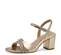 MARCO TOZZI Sandale mit Absatz 2-88302-44, Tacco Donna, Gold, 37 EU