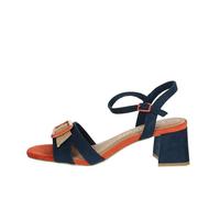 MARCO TOZZI Sandale mit Absatz 2-28387-44, Tacco Donna, Navy Comb, 37 EU