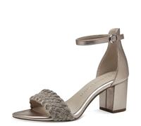 MARCO TOZZI Sandali Donna con Tacco con Cinturino Regolabile Chiusi Dietro