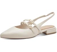 MARCO TOZZI Damen Ballerinas 2-29409-44, Ballerine Donna, Cream, 37 EU