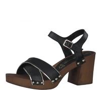 MARCO TOZZI Sandalo da donna 2-2-28359-28 con tacco, Nappa C nera, 39 EU