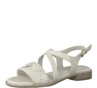 MARCO TOZZI Sandalo donna 2-2-28105-28 con tacco, crema, 38.5 EU