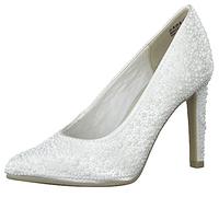 MARCO TOZZI Donna 2-2-22407-20, Scarpe décolleté, Pettine Bianco, 39 EU