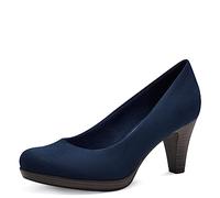 MARCO TOZZI scarpe da donna con tacco vegane, eleganti e blu (navy) 40 EU