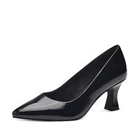 MARCO TOZZI scarpe da donna vegane con tacco e design a punta color nero (black patent) 37 EU