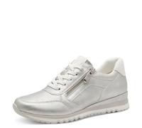 Marco Tozzi Scarpe da Ginnastica da Donna, 2-23782-41, Grigio Lite, 41 EU, Lite Grey Metallizzato, 41 EU