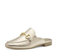 MARCO TOZZI Slipper Donna Aperte Dietro Vegane, Beige (Platinum), 36 EU
