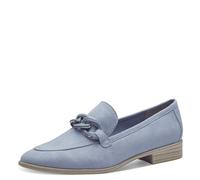 MARCO TOZZI Slipper Donna con Tacco a Blocco Eleganti, Blu (Polar), 39 EU