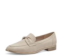 MARCO TOZZI Slipper Donna con Tacco a Blocco Vegane, Beige (Dune), 41 EU