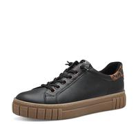 MARCO TOZZI Sneaker da Donna Laced 2-23717-41, Scarpe da Ginnastica, Black Leo, 37 EU