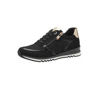 MARCO TOZZI Sneaker da Donna Laced 2-23749-41, Scarpe da Ginnastica, Colore: Nero e Oro, 37 EU