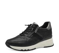 MARCO TOZZI Sneaker da Donna Laced 2-23754-43, Scarpe da Ginnastica, Pettine Nero, 39 EU