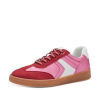MARCO TOZZI Sneaker da Donna Piatte con Lacci per Il Tempo Libero, Raspberry Comb, 40 EU