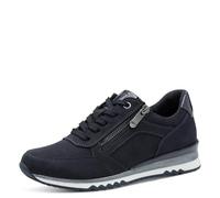 Marco Tozzi Sneaker da Donna Piatte Vegan Tempo Libero, Navy, 37 EU