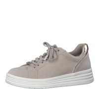 MARCO TOZZI Sneakers con Zeppa Donna con Lacci Comode, Beige (Dune Comb), 39 EU
